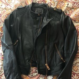 Leather jacket